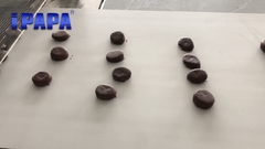 400 mm dondurulmuş muz çikolata batırma makinesi / Máquina de inmersión de chocolate