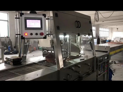 Dubai için soğutma tüneli olan 400MM çikolata kaplama makinesi