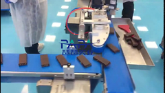 Yüksek çıkışlı protein enerji çubuğu dilimleme ayırma akış paketleme hattı