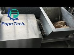 3 sıralı protein bar makinesi, paslanmaz çelik kalıpla birlikte ABD'ye gönderilmeye hazır