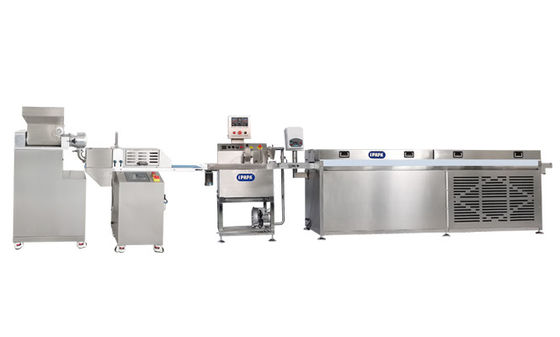 Otomatik Protein Çubukları Ekstrüder Makinesi 40pcs/min-60pcs/min Tarih Çubukları Yapma Makinesi