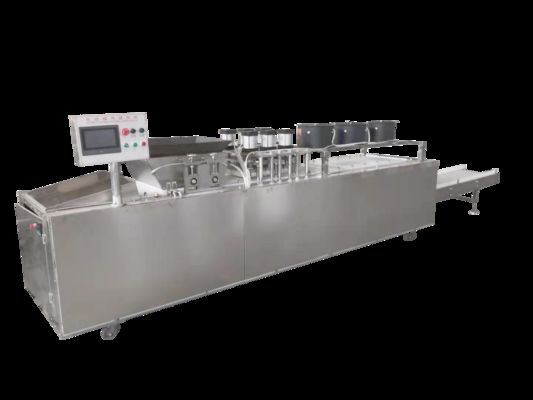 İyi bir fiyat. Automatic Rice Krispie Moulding Machine with High Output and Touch Screen Control for Cereal Bar Production Line çevrimiçi