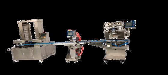 İyi bir fiyat. Automated Chicken Breast Dog Food Encrusting Line | Integrated with Cutter & Tray Arranger çevrimiçi